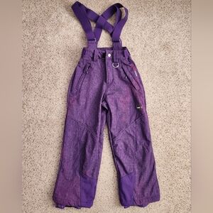 Weatherproof Kids Purple Snow Suit Bottoms